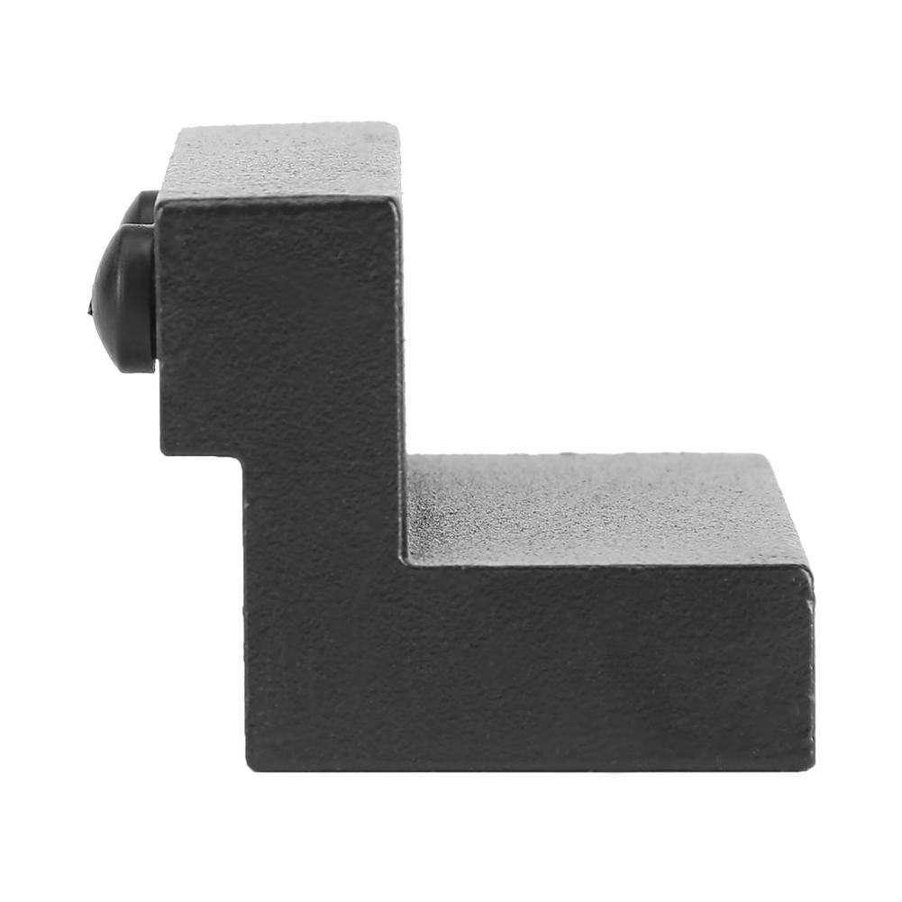 Pack of 2 Zinc Alloy Barn Door Stopper Track Roller Stopper Limit Device for Sliding Barn Door Hardware Rail Track Stop Kit