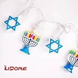 LIDORE 10 light Hanukkah festival light set. 110V