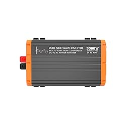 3000W Pure Sine Wave Inverter 12V DC to 110V AC