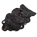 SHOWJARLLY Wavy Clip in Hair Extensions Human Hair 7Pcs/120g 24