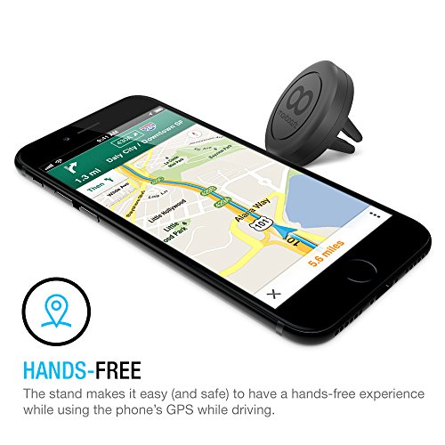 Maxboost Car Mount, [2 Pack] Universal Air Vent Magnetic Car Mounts Holder  Compatible with iPhone 12 11 Pro Xs