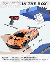 BEZGAR Remote Control Car - 1:24 Scale Lambor GTE