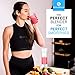 BriarBlend Portable Glass Smoothie Blender | Personal Travel Juicer Cup 380ML | Multifunctional Small Blender for Smoothies and Shakes with 6 Stainless Steel Blades | 4000 mAh USB Rechargeable Battery | Detachable Cup | FDA BPA Free | (White)