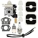 RB-K112 Carburetor for Echo A021003830 A021003831 String Trimmer SRM-266 SRM-266S SRM-266T HCA-266 PAS-266 PE-266 PE-266S PPT-266 PPT-266H SHC-266 primary