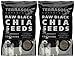 Terrasoul Superfoods Organic Chia Seeds (Raw, Black), 64 ounces (32oz - Pack of 2)