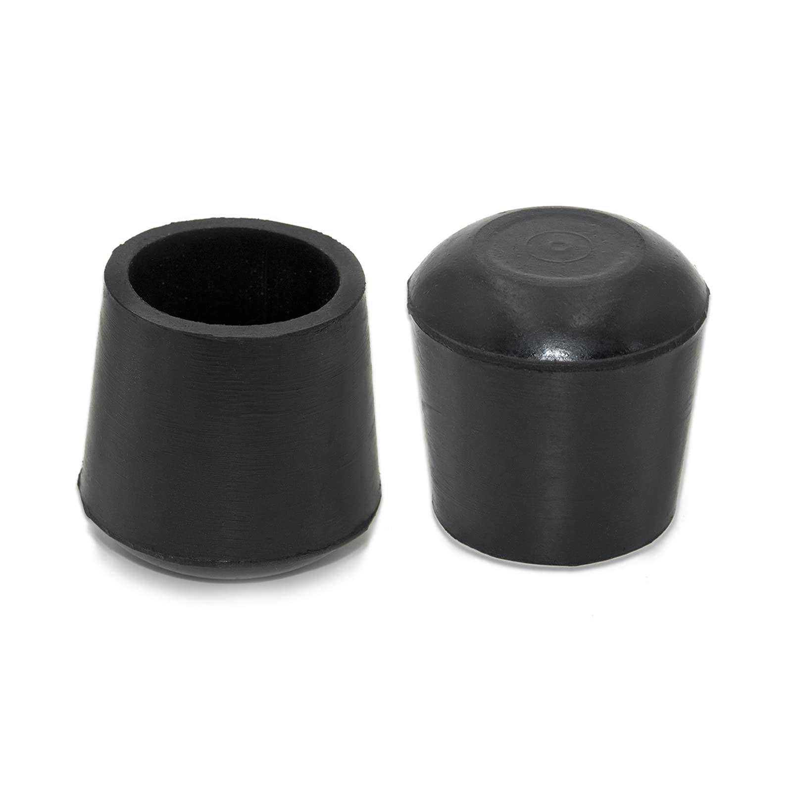 Flyshop 16 Pieces 28mm Rubber Chair Leg Caps Round, Protective Caps for Chair Legs, Floor Protectors, [Non-Slip & Noise Reduction], Durable Chair Socks, Furniture Gliders, Furniture Feet Black