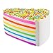 Nibesser Jumbo Scented Slow Rising Squishies Cheeki Sandwich Triangle Cake Sugar Cream Squishy Kawaii Squishy Toys For Kids and Adults 1 pack