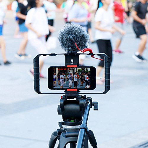 Ulanzi U Rig Pro Phone Video Stabilizer - Filmmaking Case Smartphone Video Rig Grip Tripod Mount for Videomaker Film-Maker Video-grapher Compatible for iPhone Xs XS Max XR iPhone X 8 Plus Samsung