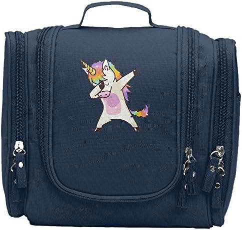 JCBaa Dabbing Unicorn Funny Makeup Bag/Cosmetic Bags Women's Portable Brushes Case Toiletry Bag Travel Kit Jewelry Organizer Multifunctional Pouch/Bags For Household,Business,Vacation