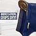 SoapSleeve Exfoliating Loofah | Back Scrubber for Shower and Bath | Long Luffa Sponge with Bar Soap Pocket for Men and Women - Bradley (Long)
