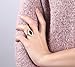 Womens Gold Plated Copper Marquise Shape Green Cubic Zirconia Ring for Wedding Promise Engagement size :8