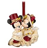 Disney Victorian Minnie and Mickey Mouse Sweetheart Christmas Ornament - Disney Theme Parks Exclusive & Limited Availability