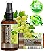 Botanical Beauty Organic GRAPE SEED OIL 100% Pure Natural VIRGIN UNREFINED Cold-Pressed Carrier Oil for Face, Skin, Body, Hair, Lip, Nails, Massage. Rich in Vitamin E (1 Fl Oz)