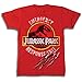 Jurassic Park Boys Dinosaur Shirt Park Dinosaur Emergency Response Unit Tee World T-Rex Shirt (S)