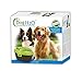 Dog H20 Large Dog Water Fountain 6 Liter - Automatic Filtered Pet Water Fountain for Dogs Raised Bowl Water Dispenser for Large Pets, Water Level Indicator - Multi-Pet, BPA-Free, Dishwasher Safe