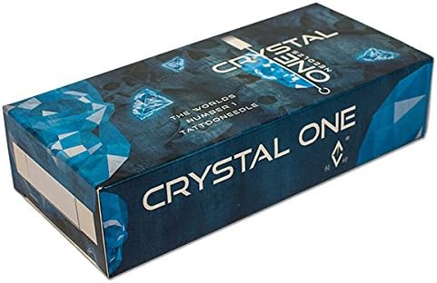 TATTOO Crystal needles, 50pcs - 13 magnum, 0.30 long taper