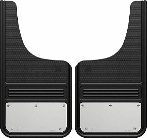 Gatorback Stainless Steel Plate Truck Mud Flaps - Front or Rear Pair by Truck Hardware
