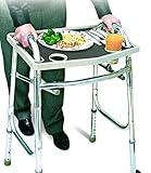 Universal Walker Tray Table With Non Slip Grip Mat - Gray …
