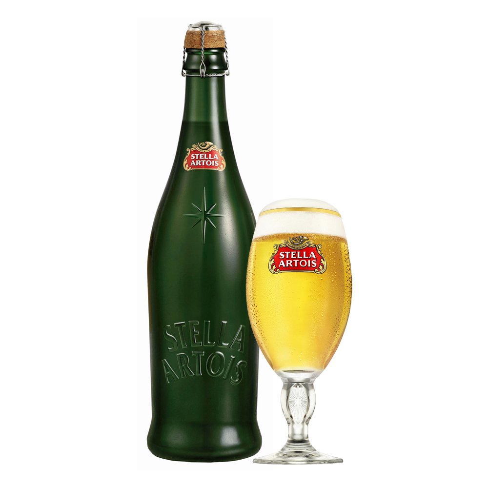 Stella Artois 750ml Limited Edition Bottle with Complimentary Chalice