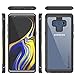 PunkCase Galaxy Note 9 Case, [Spartan Series] Clear Rugged Heavy Duty Cover W/Built in Screen Protector | Ultra Slim 360 Full Body Protection Compatible W/Samsung Galaxy Note 9 [Black]