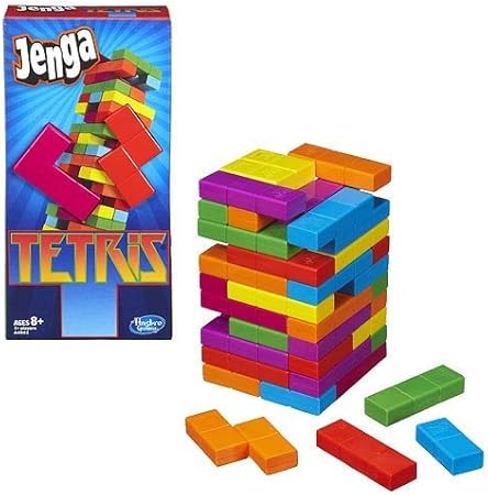 Amazon Hasbro Games ジェンガ テトリス ゲーム バランスゲーム おもちゃ