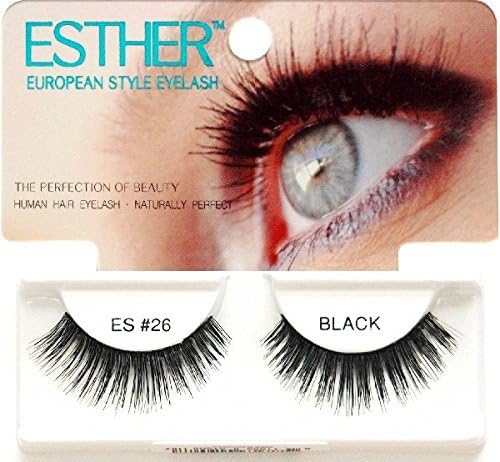 Esther False Eyelashes (Pack of 4 Pairs) Styles May Vary (#26)