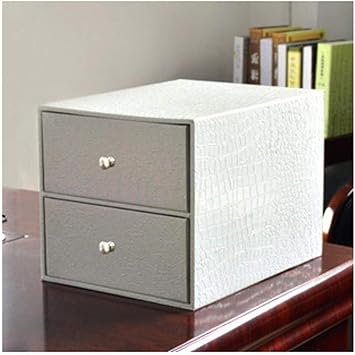 Flat File Cabinet Stationery Mesh Magazine Rack Leather Desktop Office Filing Cabinet Storage Organizer Cabinet A4 Paper Cabinet Two Drawer Cabinets Multipurpose Storage Box Amazon Co Uk Office Products
