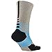 Nike Men's Hyper Elite Crossover Crew Basketball Socks - Large - pink and black
