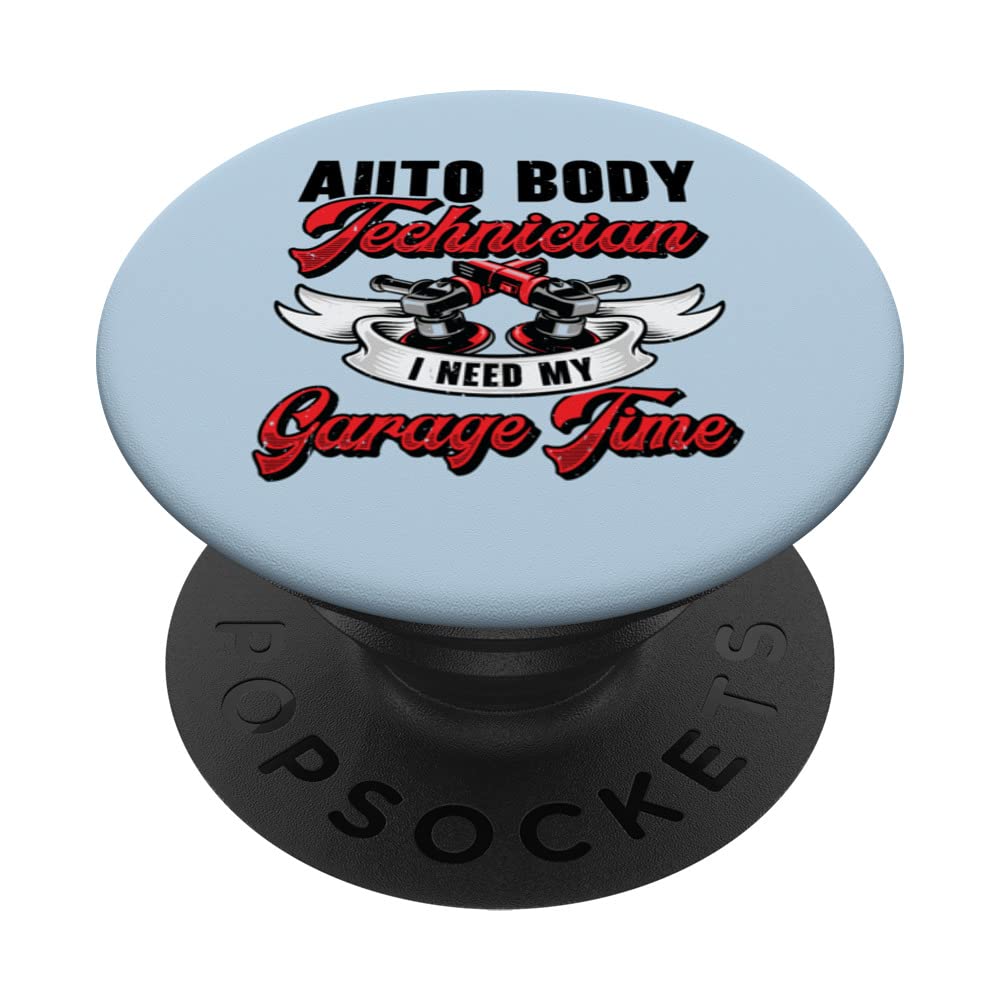 Auto Body Technician Vehicle Repair Car Maintenance PopSockets Swappable PopGrip — image 1
