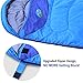 Becozier Sleeping Bag with Waterproof Polyester Shell and Portable Stuff Bag, Perfect for 4 Season Camping, Hiking, Backpacking and Traveling, Blue
