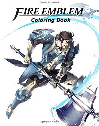 Fire Emblem Coloring Book Paperback – April 14, 2019