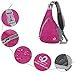 Waterfly Sling Chest Backpacks Bags Crossbody Shoulder Triangle Packs Daypacks for Cycling Walking Dog Hiking Boys Girls Men Women