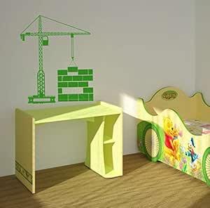 calcomanía decorativo para pared con diseño de grulla para habitación