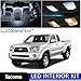 LEDpartsNow Interior LED Lights Replacement for 2005-2015 Toyota Tacoma Accessories Package Kit (7 Bulbs), WHITE