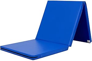 KaRaDaStyle Gymnastics Mat Folding Stretch Mats 71"x24"x2" Exercise Muscle Training Children Play Horizontal Bar Mat Yoga Sports Soundproof Home Use