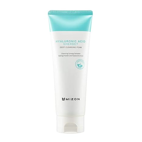 mizon collagen milky deep cleansing foam