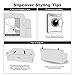 MAYTEX Pixel Ultra Soft Stretch 2 Piece Furniture Cover Loveseat Slipcover, Charcoal