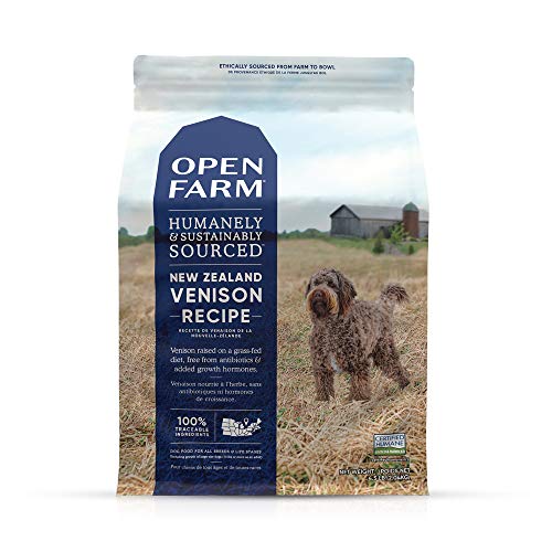 Open Farm New Zealand Venison GrainFree Dry Dog Food, 100 Humanely Raised HighProtein Recipe