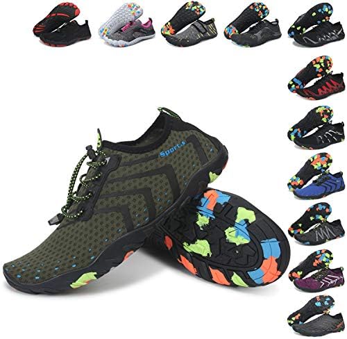 VVQI Water Shoes Mens Womens Outdoor Swim Barefoot Socks Skin Shoes for Beach Running Snorkeling Surfing Diving Yoga Exercise