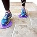 Elite Sportz Core Sliders for Working Out - Pack of 2 Compact, Dual Sided Gliding Discs for Full Body Workout on Carpet or Hardwood Floor - Fitness & Home Exercise Equipment - Small Gift for Athletes