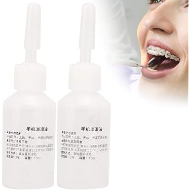 Hyades Dental Handpiece Lubricant Oil – 550 Ml Bottle With Dropper, Stainless Steel
