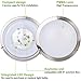 12 Inch Dimmable LED Ceiling Light, 15W [100W Equivalent] 1050lm 4000K BN Finish Saturn Flush mount Ceiling Lamps, ETL Listed for Hallway, Bathroom, Kitchen, Bedroom, Restroom, Walk In Closet