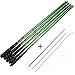 Goture Telescopic Tenkara Fishing Rod Collapsible Crappie Rods 1 Piece Portable Hand Fishing Poles Carbon Fiber Telescoping Stream Ultralight Inshore Carp Bamboo Pole Bass Trout 12 15 18 20 21 24Ft