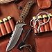 Grand Way Hunting Knife - Fixed Knife for Hunting Camping Hiking EDC Outdoor Work