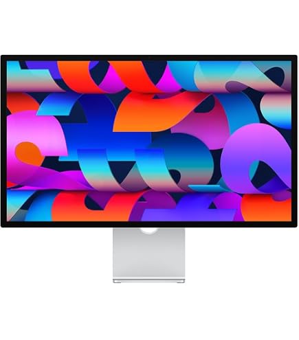 【美品】Apple Studio Display Apple Studio Display – Vidro convencional – Base com ajuste de