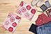 UCGOU Poly Mailers 10x13 Inch Red and Pink Roses Designer 100 Pack Patterned #4 Shipping Bags Mailing Envelopes Self Seal Waterproof and Tear Proof Boutique Postal Small Business for Clothes