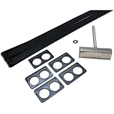 Lippert Components 1346281 Flex Guard Double Kit with Hardware Black, Standard