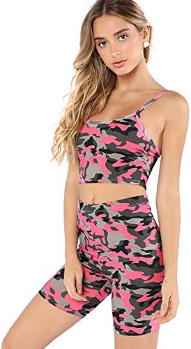 Free Shipping and Free Returns SOLY HUX Girl's Lace Trim Floral Print Spaghetti Strap Crop Cami