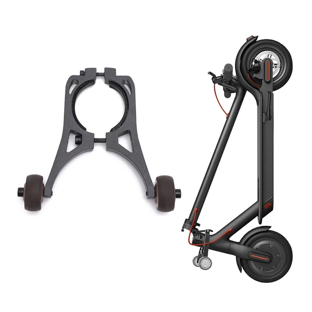 Scooter Stand Holder,Folding Electric Scooter Handstand Stand Storage Bracket, for Xiaomi M365 1SPro Electric Scooter Handstand Stand Bracket for Ninebot F40 F30 F20 Auxiliary Wheel