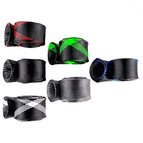 Sf fishing spinning rod cover( random color/3 pcs)